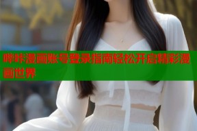 哔咔漫画账号登录指南轻松开启精彩漫画世界