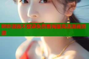哔咔漫画不登录免费看海量高清漫画资源