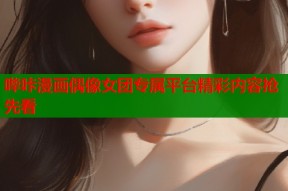 哔咔漫画偶像女团专属平台精彩内容抢先看