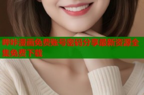 哔咔漫画免费账号密码分享最新资源全集免费下载