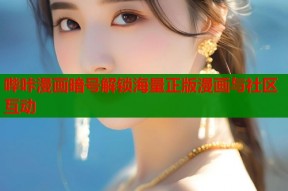 哔咔漫画暗号解锁海量正版漫画与社区互动