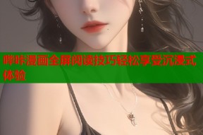 哔咔漫画全屏阅读技巧轻松享受沉浸式体验