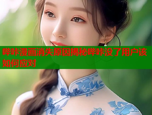 哔咔漫画消失原因揭秘哔咔没了用户该如何应对  第1张